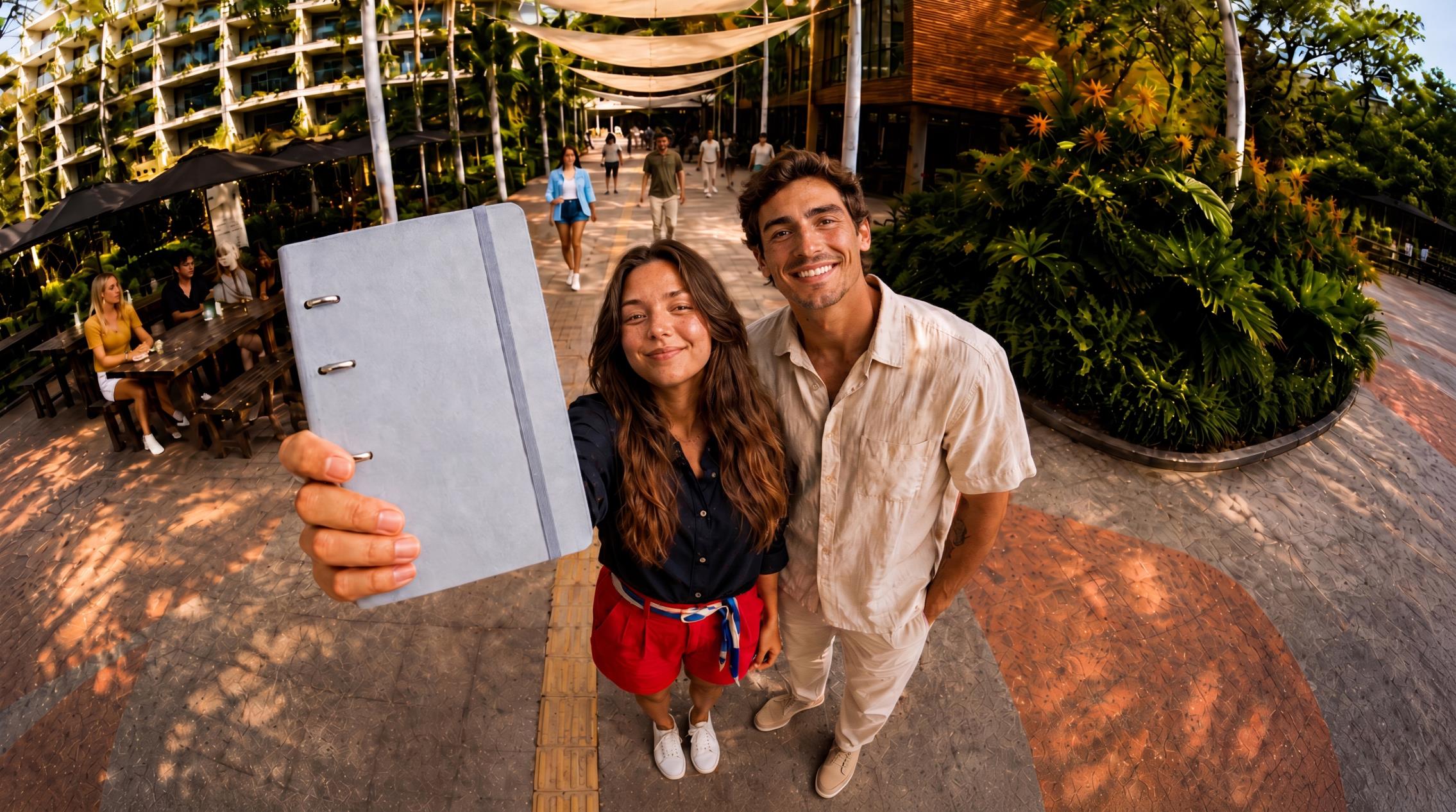 Alunos no campus
